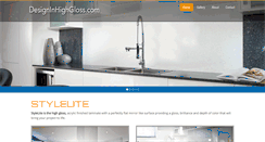 Desktop Screenshot of designinhighgloss.com